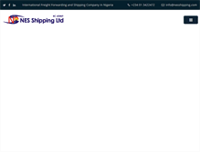 Tablet Screenshot of nesshipping.com